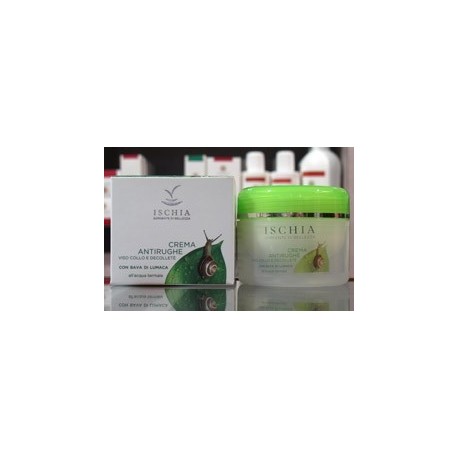 Crema Antirughe Viso/Collo/Decollete con Bava di Lumaca 100ml - Ischia Sorgente di Bellezza