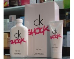 Ck One Shock for Her Calvin Klein Set Eau de Toilette 200ml+Body Lotion 100ml