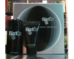Black Xs Paco Rabanne Set: Eau de Toilette 100ml Spray + Shower Gel 150ml