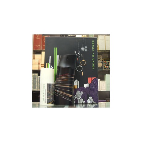 Kenzo Tokyo - Set: Eau de Toilette 100ml Spray + Deo Roll On 75ml