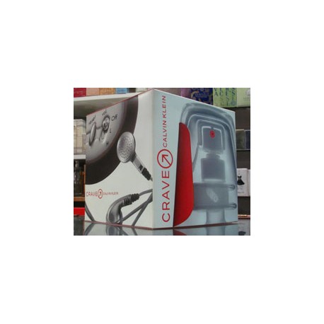 Crave - Calvin Klein Set: Eau de Toilette 75ml spray + Shower Gel 50ml + Music Kit