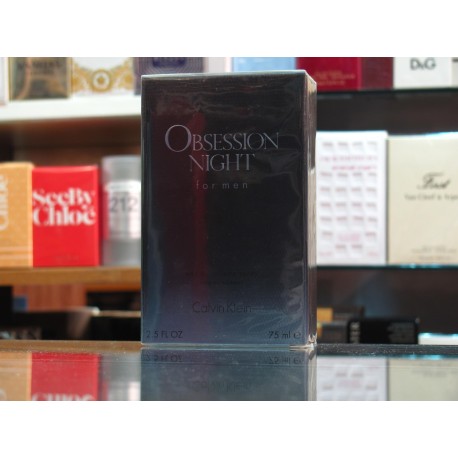 OBSESSION NIGHT - Calvin Klein Eau de Toilette 75ml EDT SPRAY